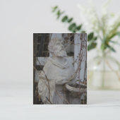 Carte Postale Statue de Saint François (Debout devant)