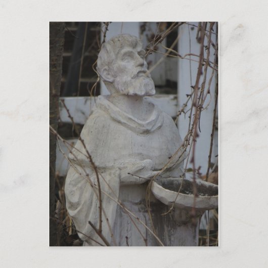 Carte Postale Statue de Saint François (Devant)