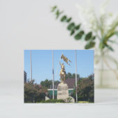 Carte Postale Statue de Saint Jean d'Arc (Debout devant)