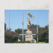 Carte Postale Statue de Saint Jean d'Arc (Devant)