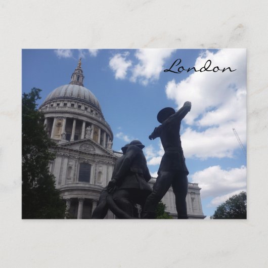 Carte Postale statue de saint-paul (Devant)