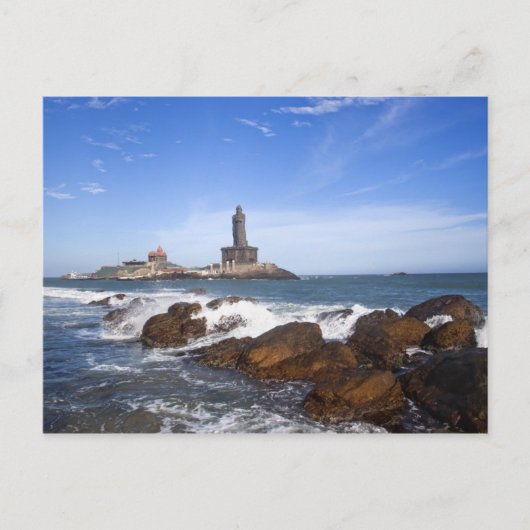 Carte Postale Statue de Saint Thiruvalluvar | Tamil Nadu, Inde (Devant)