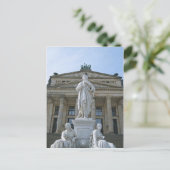 Carte Postale Statue de Schiller à Berlin (Debout devant)