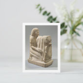 Carte Postale Statue de Setau presenting the cobra goddess Nekhb (Debout devant)