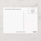 Carte Postale statue de shibuya hachiko (Dos)