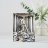 Carte Postale statue de trevi (Debout devant)