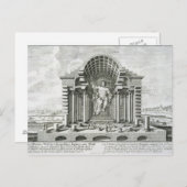 Carte Postale Statue de Zeus Olympien, réalisée par Phidias en o (Devant / Derrière)