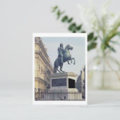 Carte Postale Statue d'Equestrian de King Louis XIV (1816-22) (Debout devant)