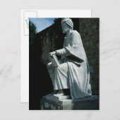 Carte Postale Statue des Averroes (Devant / Derrière)