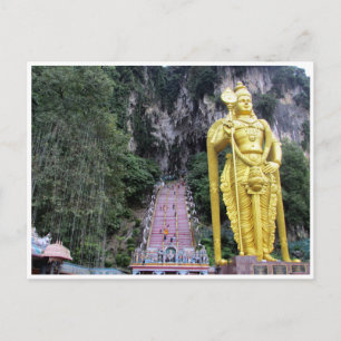Carte Postale statue des grottes de batu