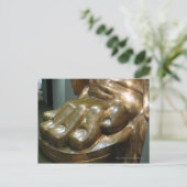 Carte Postale Statue des orteils de la liberté (Debout devant)