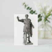 Carte Postale Statue d'Hadrien (marbre (Debout devant)