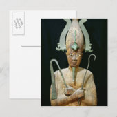 Carte Postale Statue du culte d'Osiris (Devant / Derrière)