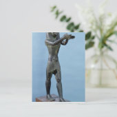 Carte Postale Statue du Dieu Horus Faire un verre (Debout devant)