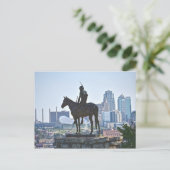 Carte Postale Statue du Scoutisme, Kansas City, Missouri (Debout devant)