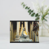 Carte Postale statue du temple de bangkok (Debout devant)