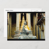 Carte Postale statue du temple de bangkok (Devant / Derrière)