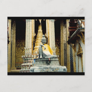 Carte Postale statue du temple de bangkok