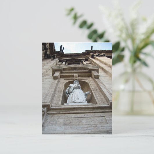 Carte Postale statue du vatican (Debout devant)