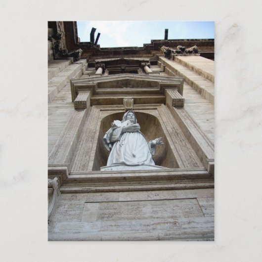 Carte Postale statue du vatican (Devant)