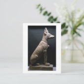Carte Postale Statue d'un chien, Mésopotamie, c.5000-1000 avant  (Debout devant)