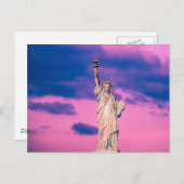 Carte Postale Statue Freiheits (Devant / Derrière)