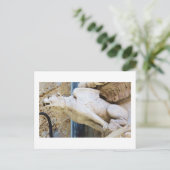 Carte Postale Statue gothique d'ail - vers 1340 (Debout devant)