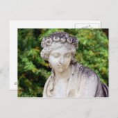 Carte Postale Statue grecque (Devant / Derrière)