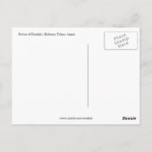 Carte Postale statue hachiko shibuya (Dos)