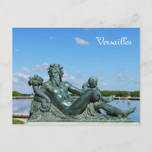 Carte Postale Statue La Loire dans le jardin du château de Versa