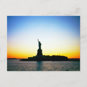 Carte Postale "Statue of Liberty" postcard