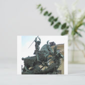 Carte Postale Statue suédoise (Debout devant)