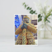 Carte Postale statue thaïlandaise (Debout devant)