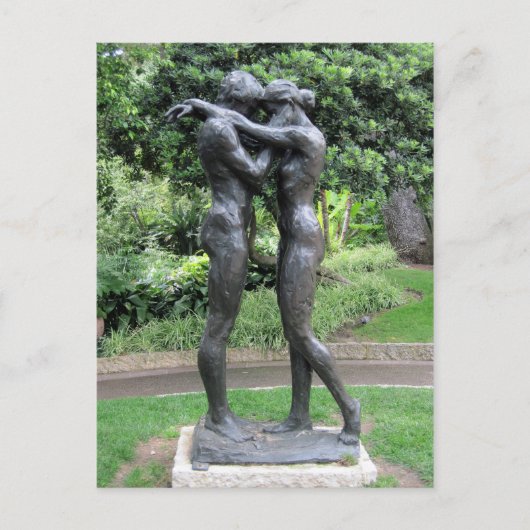 Carte Postale Statues à Monaco (Devant)