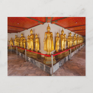 Carte Postale Statues à Wat Pho à Bangkok Thaïlande