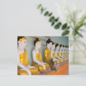 Carte Postale Statues bouddhistes à Umin Thounzeh (Debout devant)