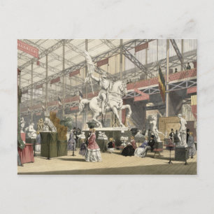 Carte Postale Statues dans la section de la Belgique du grand