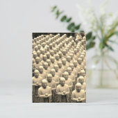 Carte Postale statues de bouddha (Debout devant)