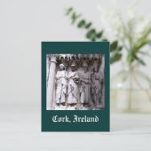Carte Postale Statues de Cork, Irlande (Debout devant)