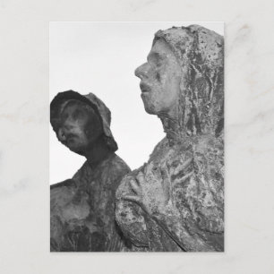 Carte Postale Statues de la Grande Famine d'Irlande à Dublin