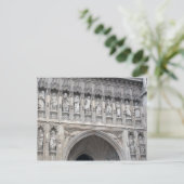 Carte Postale Statues de l'abbaye de Westminster - Londres (Debout devant)