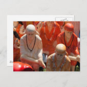 Carte Postale Statues de Sai Baba (Devant / Derrière)
