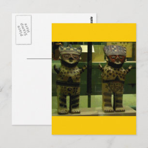 Carte Postale Statues tribales