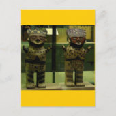 Carte Postale Statues tribales (Devant)