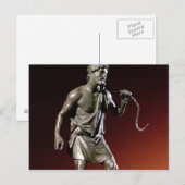 Carte Postale Statuette de Lararium d'un transporteur d'eau (Devant / Derrière)