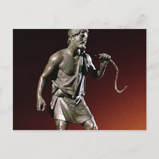 Carte Postale Statuette de Lararium d'un transporteur d'eau (Devant)