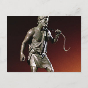 Carte Postale Statuette de Lararium d'un transporteur d'eau