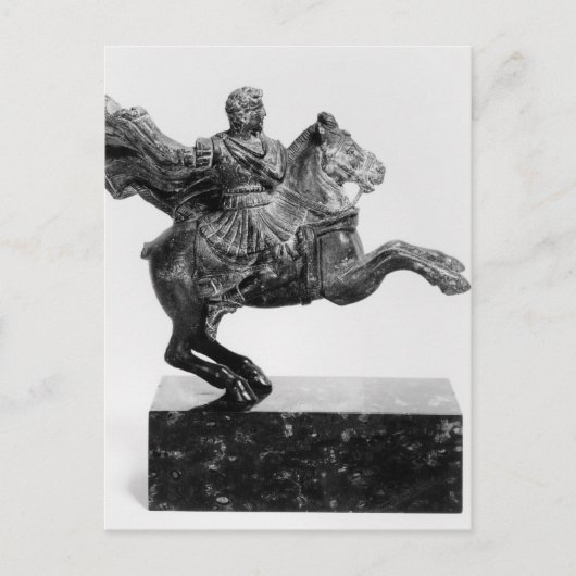 Carte Postale statuette équestre d'Alexandre le Grand (Devant)