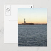 Carte Postale Statut de Liberty Love (Devant / Derrière)