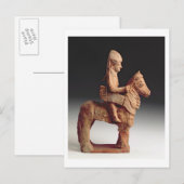 Carte Postale Statut d'un cavalier armé, Byblos, 8e-6e ce (Devant / Derrière)